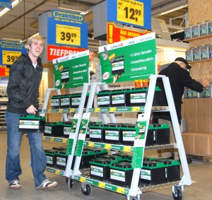 IQ Power Batterie im Praktiker-Markt